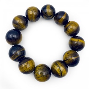 18MM Yellow Tiger Eye Bracelet