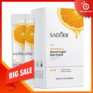 SADOER VC Good Night Gel Mask 4ml×20pcs per box（MOQ/ 1BOX)