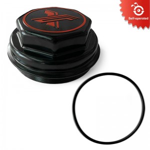 Hubcap + O-ring seal