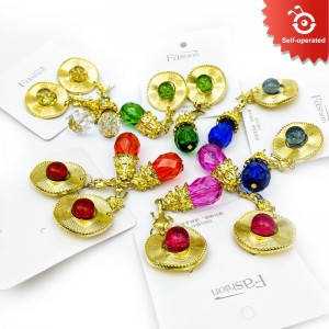 Shell Pendant Alloy Earrings(12card/set)